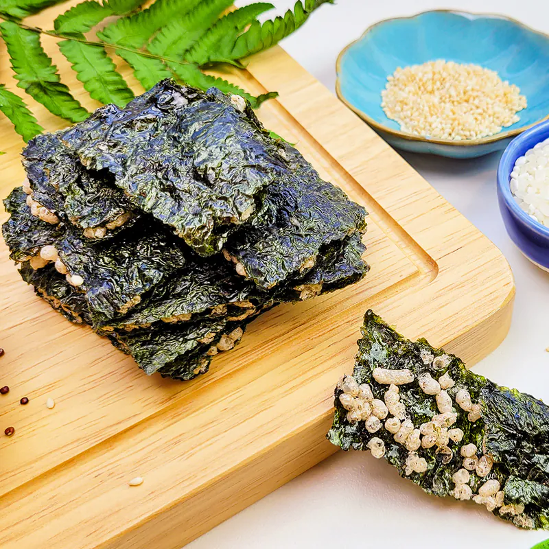 幸福米寶-海苔夾心脆脆 │ 紅藜系列 30g 幸福米寶-海苔夾心脆脆 │ 紅藜系列 30g